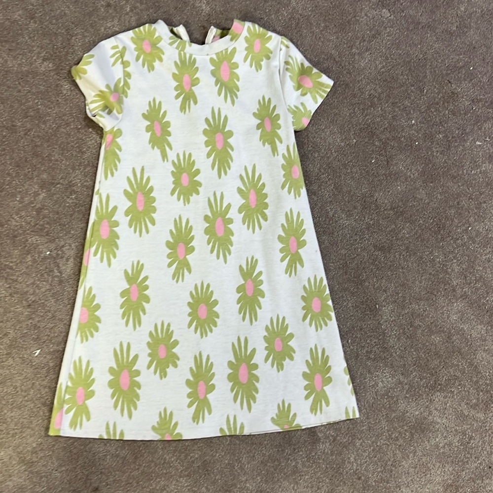 Retro floral Zara a line mock neck dress 🤩